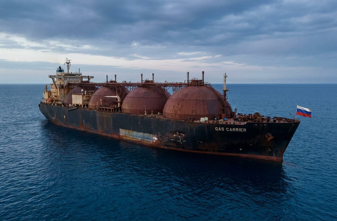 Arctic Metagaz : le méthanier russe dérive en Méditerranée