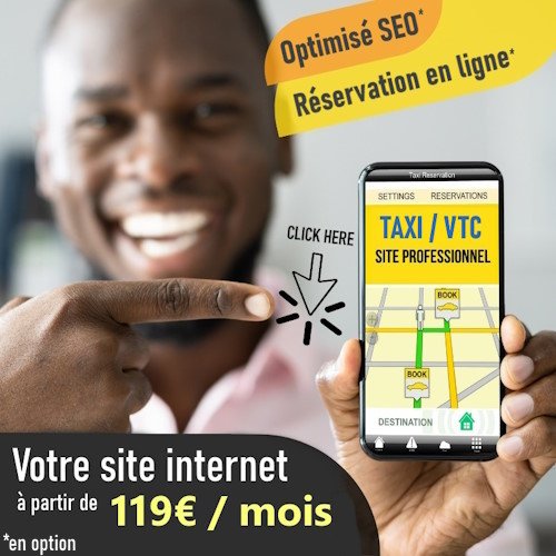 Création site web VTC & Taxi